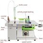 Polisseuse de tampon de bijoux de roche 1350 W, mini scie de table 500-7000r/min, polisseuse de banc, machine à facettes de pier
