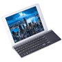 Clavier sans Fil 2.4Ghz, Mini Clavier de Poche avec pavé Tactile Sensible 1200 DPI, Clavier sans Fil, Mince pour PC/Ordinateur P