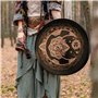 Tambour de Lune alchimique de chaman avec de Tambour