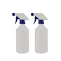 2PCS Bouteille vide Spray au flacon de 500 ml usine de pulvérisation de bouteilles en plastique Vaporisateur fuite Vaporisateurs