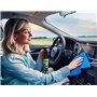 Rain-X Dash & Screen – Nettoyant sans Traces avec Effet Antistatique pour Verre, Plastique et écrans + Chiffon en Microfibre – 3