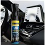 Rain-X Dash & Screen – Nettoyant sans Traces avec Effet Antistatique pour Verre, Plastique et écrans + Chiffon en Microfibre – 3