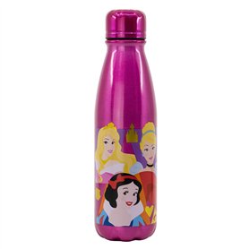 Stor BOUTEILLE EN ALUMINIUM POUR ENFANTS DE 600 ML | DISNEY PRINCESS BRIGHT & BOLD