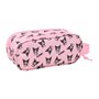 Trousse Fourre-Tout Double Kuromi Rose 21 x 8 x 6 cm