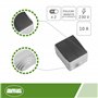 AMIG - 8903 | Interrupteur va-et-vient étanche double IP54 3612 | 90 x 65 x 52 mm | Polycarbonate | Gris