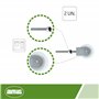 Amig - Poulie en acier avec Roldana pour corde à linge Ø 39 mm | Vis de fixation incluses | En acier