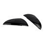Coque de rétroviseur pour Lexus ES is LS LC RC pour RCF UX Car 2X Capuchon De Protection De Rétroviseur Latéral Noir F pour Styl