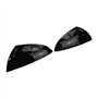 Coque de rétroviseur pour Lexus ES is LS LC RC pour RCF UX Car 2X Capuchon De Protection De Rétroviseur Latéral Noir F pour Styl