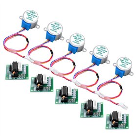 ICQUANZX 5 ensembles 28BYJ-48 ULN2003 5V moteur pas à pas + carte pilote ULN2003 pour Arduino