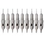 20 pièces Spirale Maquillage Permanent Aiguilles de tatouage Microblading jetables pour Machine Maquillage Permanent 1P/3P/5P/7P
