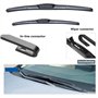 Balais d'essuie-glace avant de voiture compatible avec Nissan NP300 Navara Frontier D23 2014~2023, brosses de pare-brise de fenê