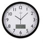 Horloge Murale Versa Noir Plastique Minimaliste 4 x 35 x 35 cm