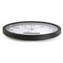 Horloge Murale Versa Noir Plastique Minimaliste 4 x 35 x 35 cm
