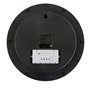 Horloge Murale Versa Noir Plastique Minimaliste 4 x 35 x 35 cm