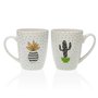 Tasse mug Versa Porcelaine Cactus Ananas
