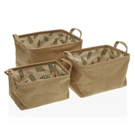 Panier Versa Textile 22 x 12 x 10 cm 18 x 14 x 28 cm 25 x 15 x 12 cm 28 x 18 x 14 cm