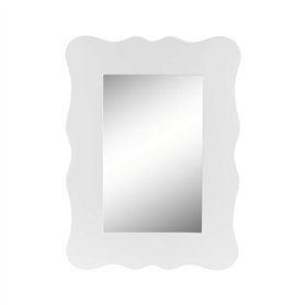 Miroir mural Versa CAGLIARI Blanc Fusion 2 x 80 x 60 cm