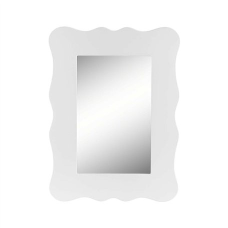Miroir mural Versa CAGLIARI Blanc Fusion 2 x 80 x 60 cm
