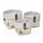 Panier Versa Textile 10 x 10 x 10 cm 14 x 14 x 14 cm 12 x 12 x 12 cm