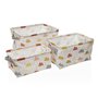 Panier Versa Textile 22 x 12 x 10 cm 18 x 14 x 28 cm 25 x 15 x 12 cm 28 x 18 x 14 cm