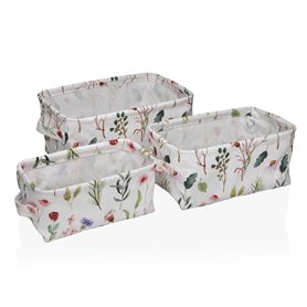 Panier Versa Textile 22 x 12 x 10 cm 18 x 14 x 28 cm 25 x 15 x 12 cm 28 x 18 x 14 cm