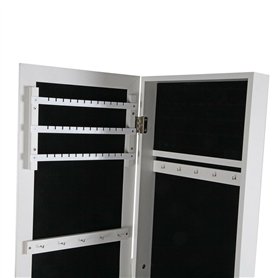 Miroir mural Versa Blanc Miroir Bois MDF Minimaliste 33
