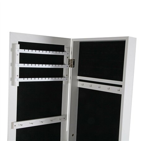 Miroir mural Versa Blanc Miroir Bois MDF Minimaliste 33