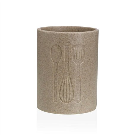 Pot pour ustensiles de cuisine Versa Résine Céramique 13 x 17
