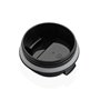Verre avec Couvercle Versa Noir Acier polypropylène 510 ml
