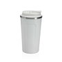 Verre avec Couvercle Versa Blanc Acier polypropylène 510 ml