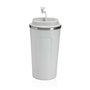 Verre avec Couvercle Versa Blanc Acier polypropylène 510 ml