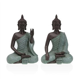 Figurine Décorative Versa Buda 9 x 20 x 14 cm