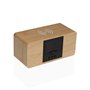 Pendule Réveil Versa Bois MDF Minimaliste 7 x 7 x 15 cm