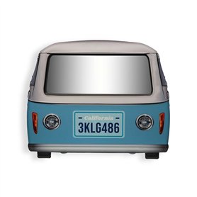 Miroir mural Versa Bleu Fourgonnette 9 x 51 x 61 cm