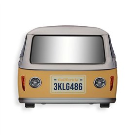 Miroir mural Versa Jaune Fourgonnette 9 x 51 x 61 cm
