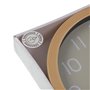 Horloge Murale Versa Gris Plastique Minimaliste 4,1 x 30 x 30 cm