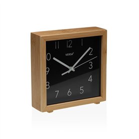 Horloge de table Versa Noir Minimaliste