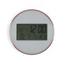 Horloge Murale Versa Blanc Plastique Minimaliste 2