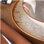 Assiettes Versa Marron Porcelaine 18 Pièces