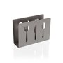 Porte-serviettes Versa Gris Métal Céramique Acier Fer 4