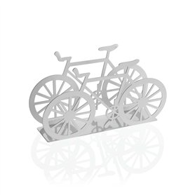 Porte-serviettes Versa Blanc Métal Céramique Acier Fer 4