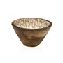 Bol Versa Serpentine Bambou Porcelaine Bois de manguier
