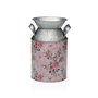 Vase Versa Rose Métal Fleurs 13 x 15