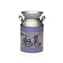 Vase Versa Lila Métal Bicyclette 13 x 15