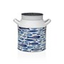 Vase Versa Métal Poissons 13 x 15