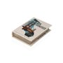 Boîte Décorative Versa San Francisco Toile Bois MDF