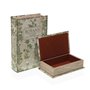 Boîte Décorative Versa Toile Bois MDF Oiseau