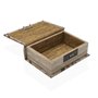 Boîte à bijoux Versa Toile Bois MDF 7 x 22 x 16 cm Oiseau