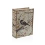 Boîte à bijoux Versa Toile Bois MDF 7 x 22 x 16 cm Oiseau