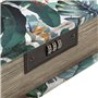 Boîte à bijoux Versa Toile Bois MDF 7 x 22 x 16 cm Tropical